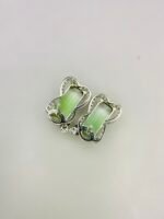 IGI Certified White Gold 14K 1.52 Grams Natural Tourmaline Gemstone Earrings - Image 12