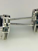 IGI Certified White Gold 14K 1.65 Grams Natural Tourmaline Gemstone Earrings - Image 7