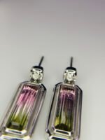 IGI Certified White Gold 14K 2.51 Grams Natural  Tourmaline Gemstone Earrings - Image 13
