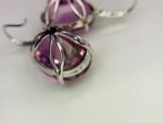 GIL Certified White Gold 14K 10.13 Grams Natural Kunzite Gemstone Earrings - Image 9
