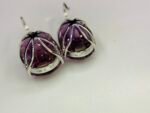GIL Certified White Gold 14K 10.13 Grams Natural Kunzite Gemstone Earrings - Image 10