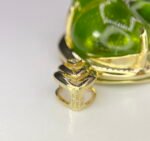 GIL Certified Yellow Gold 14K 11.21 Grams Natural Peridot Gemstone Pendant - Image 8
