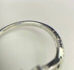 GIL Certified White Gold 14K 2.56 Grams Natural Sapphire Gemstone Ring - Image 8