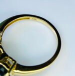 GIL Certified Yellow Gold 14K 3.36 Grams Natural Topaz Gemstone Ring - Image 3