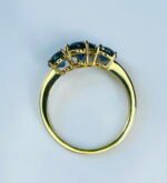 GIL Certified Yellow Gold 14K 2.60 Grams Natural Topaz Gemstone Ring - Image 8