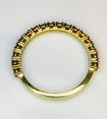 GIL Certified Yellow Gold 18K 1.85 Grams Natural Ruby Gemstone Ring - Image 5