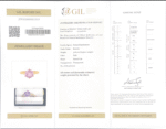 GIL Certified Yellow Gold 14K 3.33 Grams Natural Kunzite Gemstone Ring - Image 7
