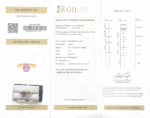 GIL Certified Yellow Gold 14K 2.74 Grams Natural Kunzite Gemstone Ring - Image 10