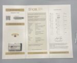 GIL Certified Yellow Gold 18K 3.03 Grams Natural Sapphire Gemstone Ring - Image 9